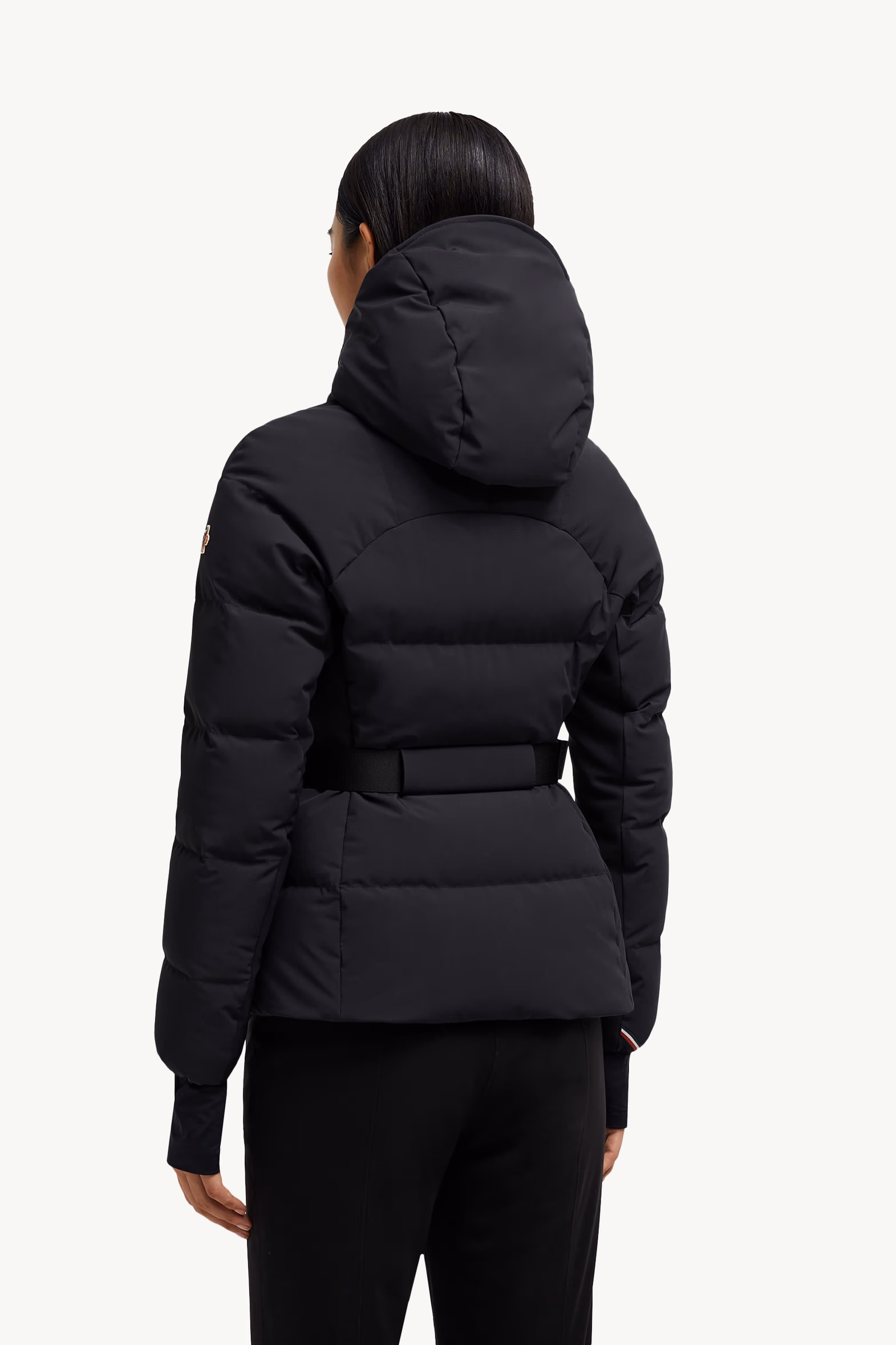 Veste de ski à capuche Guyane Femmes Noir Moncler 5